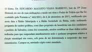 Imagem Justiça Eleitoral retira programação da Metrópole do ar