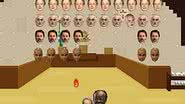 Imagem Mensalão vira jogo na internet com Barbosa atirando em condenados
