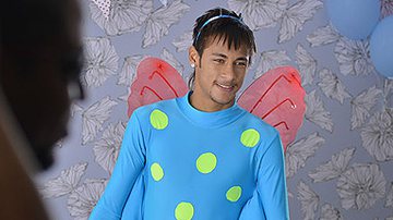 Imagem Neymar se transforma em borboleta em campanha de picolé