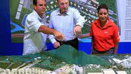 Imagem Comitê Olímpico lança a pedra fundamental