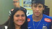 Imagem Fã de 14 anos tatua frase e as iniciais de Neymar
