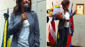 Imagem Polícia Civil homenageia Ivete Sangalo