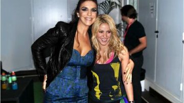 Imagem Shakira planeja dueto com Ivete 