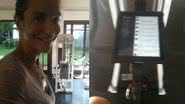 Imagem Malhando e twitando