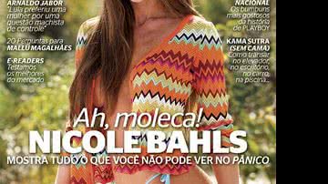 Imagem Nicole Bahls na “Playboy”