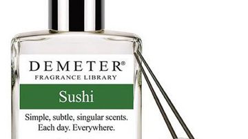 Imagem Empresa cria perfume com cheirinho de sushi