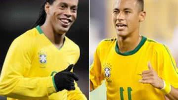Imagem Ronaldinho Gaúcho sobre Neymar