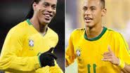 Imagem Ronaldinho Gaúcho sobre Neymar