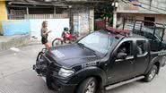 Imagem Sabrina Sato sobe a Rocinha e brinca com o BOPE 