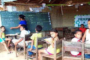 Imagem Escolas no Brasil funcionam em situação precária