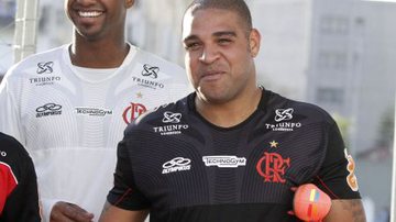 Imagem Começou mal: Adriano falta treino do Flamengo