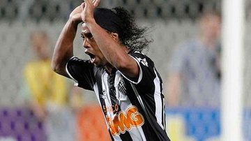 Imagem Ronaldinho desabafou depois de jogo no Olímpico