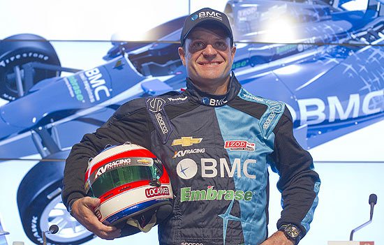 Imagem Barrichello confirma que correrá na Indy em 2012