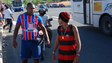 Imagem Confira o clima fora do estádio antes da partida
