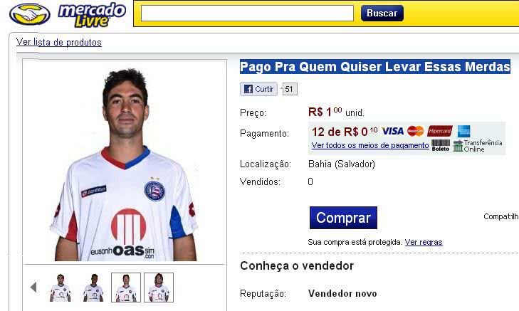 Imagem Jogadores do Bahia em promoção no Mercado Livre
