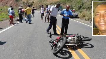 Imagem Árbitro morre em acidente de moto no interior