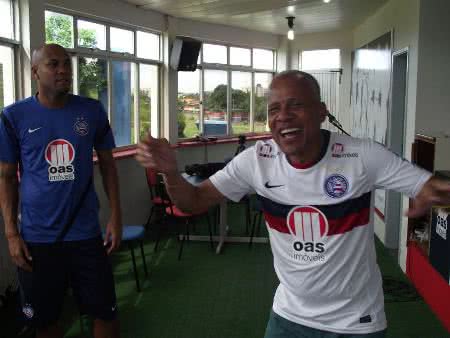 Imagem Dadá Maravilha visitou o Bahia