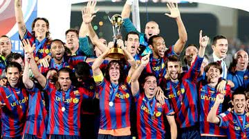 Imagem Shakira embala festa do Barcelona