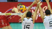 Imagem Com reservas, Brasil perde para a Rússia na Liga Mundial de Vôlei