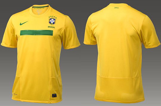 Imagem Novidade na nova camisa do Brasil