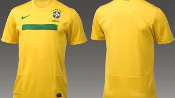 Imagem Novidade na nova camisa do Brasil