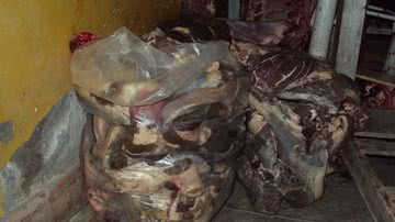 Imagem Carne imprópria para consumo é apreendida em Gandu