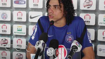 Imagem Diego, novo atacante do Bahia, vira alvo de brincadeiras