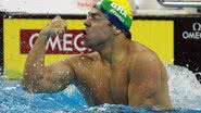 Imagem Felipe França é campeão mundial nos 50m peito