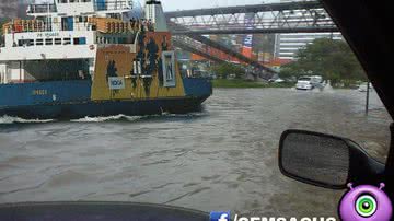 Imagem Caos na cidade vira piada nas redes sociais