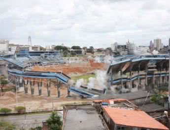 Imagem Resta um pedaço da Fonte Nova