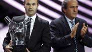 Imagem Iniesta bate Messi e C. Ronaldo e é melhor europeu