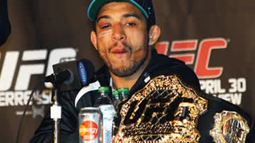 Imagem Belfort e José Aldo no UFC Rio II