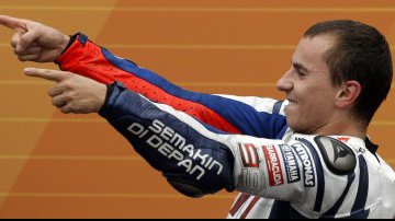 Imagem Lorenzo  é o campeão da MotoGP