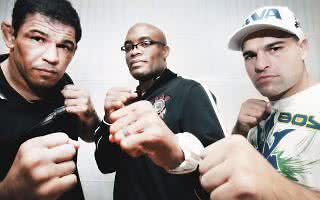 Imagem Anderson Silva, Minotauro e Shogun se reúnem no Rio