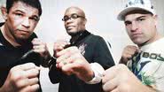 Imagem Anderson Silva, Minotauro e Shogun se reúnem no Rio