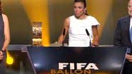 Imagem Messi e Marta são os melhores do mundo
