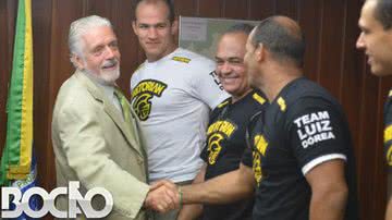 Imagem Junior Cigano chega a Salvador