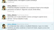 Imagem Renê lamenta derrota no Twitter