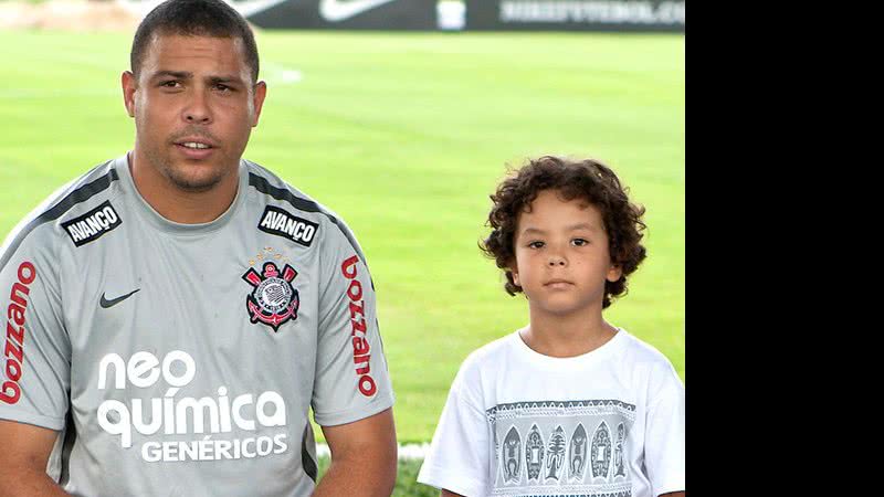 Imagem Filho de Ronaldo quer seguir passos do pai