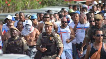 Imagem Rondesp toma medidas para conter os ânimos dos torcedores exaltados