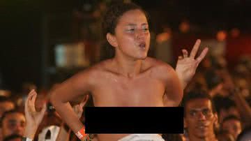 Imagem Jovem que tirou blusa no Festival de Verão é demitida