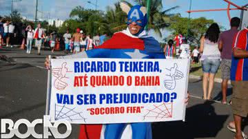 Imagem  Bahia joga bem, mas perde para o Santos