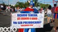 Imagem  Bahia joga bem, mas perde para o Santos
