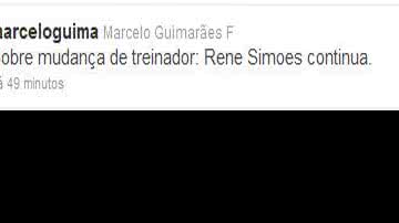 Imagem Presidente garante René no cargo