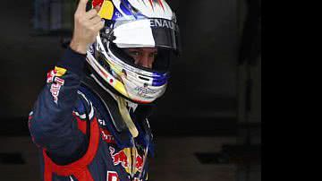 Imagem Vettel faz melhor volta em Xangai