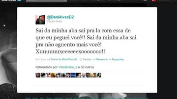 Imagem Daniel Alves e atriz global trocaram mensagens, diz colunista