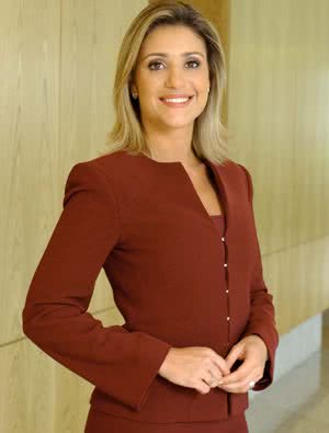 Imagem Flávia Freire substitui Rosana Jatobá no Jornal Nacional