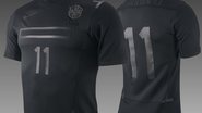 Imagem Nike apresenta uniforme preto da seleção brasileira