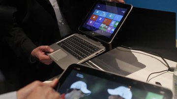 Imagem Intel e fabricantes mostram tablets com Windows 8