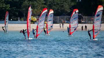 Imagem Atletas do windsurf disputam Sulamericano em Salvador